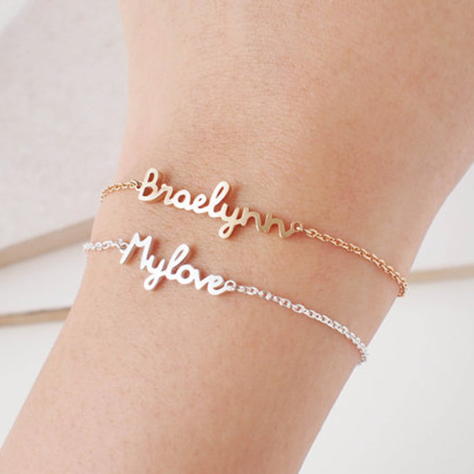 Custom Handwritten Bracelet