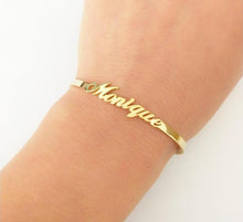 Load image into Gallery viewer, Custom Link Name Bracelet