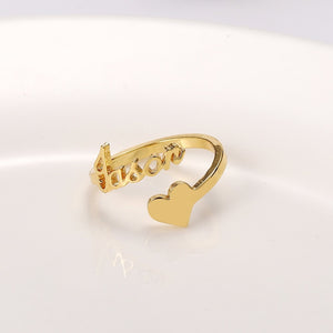 Custom Gold Spiral Ring